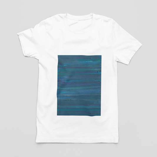 Pisces-t-shirt-white-blue-print-limited-edition